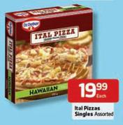 Ital Pizzas Singles Assorted-Each