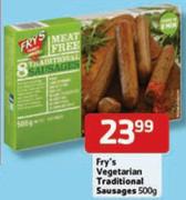 Fry's Vegetarian Traditional Sausages-500g