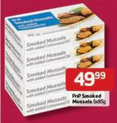 PnP Smoked Mussels-5 x 85g