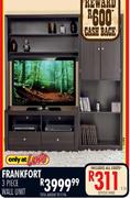 Frankfort 3 Piece Wall Unit