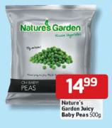 Nature's Garden Juicy Baby Peas-500g
