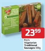 Fry's Vegetarian Traditional Sausages - 500g