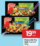 Findus Stir Fry Wok-500gm Each