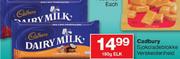 Cadbury Sjokoladeblokke Verskeidenheid-180g Elk