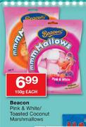 Beacon Pink & White/Toasted Coconut Marshmallow-150g Each