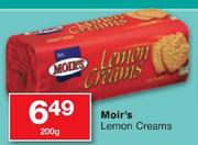 Moir's Lemon Creams-200g