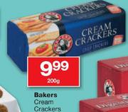 Bakers Cream Crakers-200g