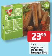 Fry's-Vegetarian Traditional Sausages-500g