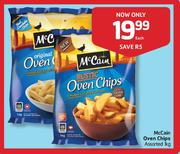 McCain-Oven Chips Assorted-1kg Each