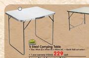 Camp Master Steel Camping Table-Each