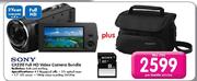 Sony CX220 Full HD Video Camera Bundle-Per Bundle
