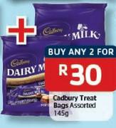 Cadbury Treat Bags-2x145Gm