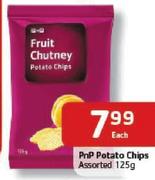 PnP Potato Chips-125Gm Each