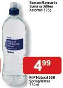 PnP Natural Still Spring Water-750ml