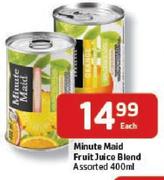 Minute Maid Fruit Juice Blend-400ml Each