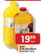Quali Fruit Juice Blend-2 Ltr Each