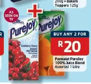 Parmalat-Purejoy 100% Juice Blend Assorted-2x1ltr