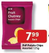 PnP Potato Chips-125gm Each