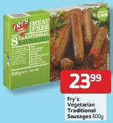Fry's Vegetarian Traditional Sausages-500gm