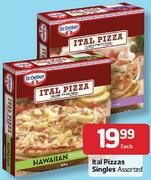 Ital Pizzas Singles Each