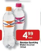 Bonaqua Sparkling Water Assorted-500ml Each