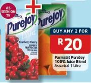 Parmalat Purejoy 100% Juice Blend Assorted-2x1ltr
