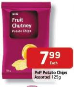 PnP Potato Chips Assorted-125g Each