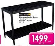 Terrace Leisure Biscayne Buffet Table-Each