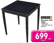 Terrace Leisure Biscayne Side Table-Each