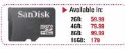 Sandisk Micro SD 2GB 