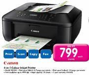 Canon 4-in-1 Colour Inkjet Printer(MX394)