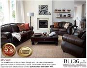 Monroe Genuine Leather Lounge Suite-each