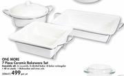 One More 7 Piece Ceramic Bakeware Set-Per Set
