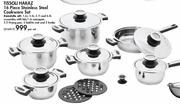 Tissoli Haraz 16 Piece Stainless Steel Cookware Set-Per Set