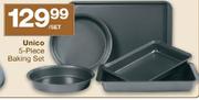 Unico 5-Piece Baking Set Per Set