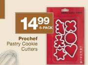 Prochef Pastry Cookie Cutlers-6 Pack