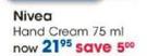 Nivea Hand Cream-75ml Each