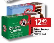 Bakers Romany Creams-200gm Each