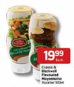 Crosse & Blackwell Flavoured Mayonnaise-500ml Each