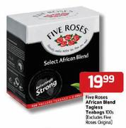 Five Roses African Blend Tagless Teabags-100's(Excludes Five Roses Original)