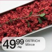 Ostrich Mince-Per Kg