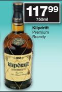 Klipdrift Premium Brandy-750ml