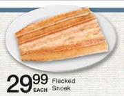 Flecked Snoek-Each