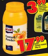 Moir's Custard Powder Tub-500g
