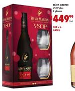 Remy Martin VSOP Cognac-750ml Plus 2 Glasses