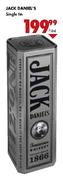 Jack Daniel's Single Tin Whiskey-750ml