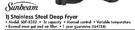 Sunbeam Stainless Steel Deep Fryer(SDF-8502)