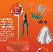 Gardena Adlus Rake and Hand Tool Combo
