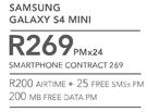 Samsung Galaxy S4 Mini-On Smartphone Contract 269