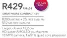 Samsung Galaxy S4-On Smartphone Contract 429